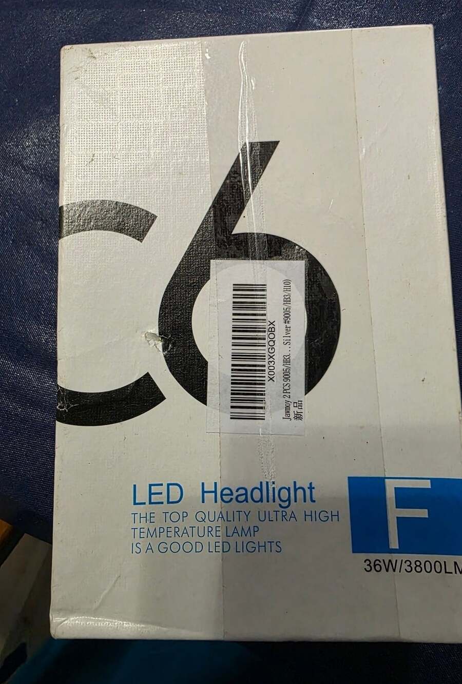 Jawmoy LED Headlight Bulbs 9005 HB3 H10 New